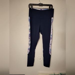 Feed me fight me navy leggings